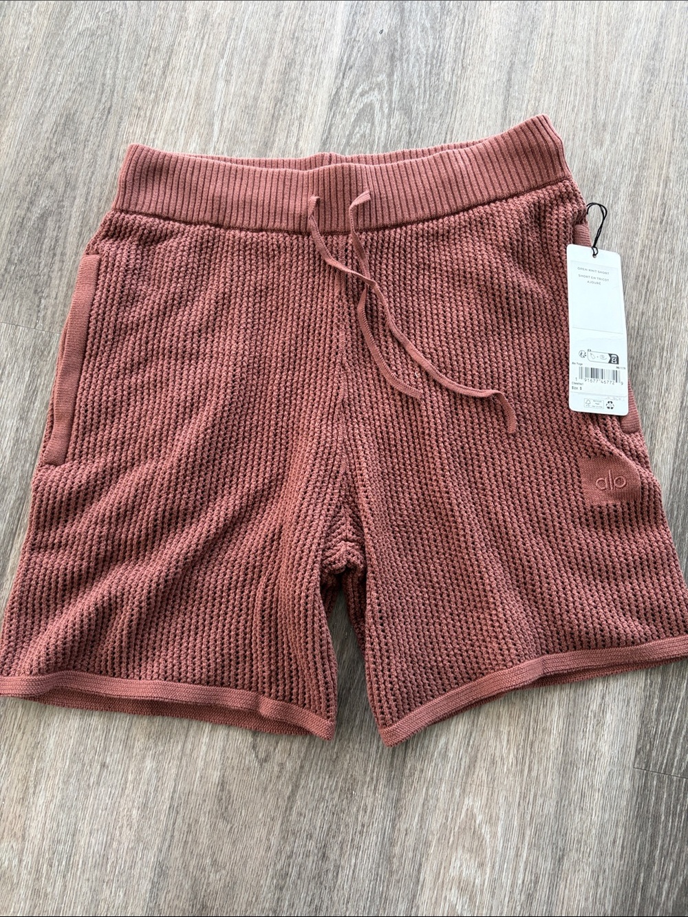 Alo Open Knit Shorts